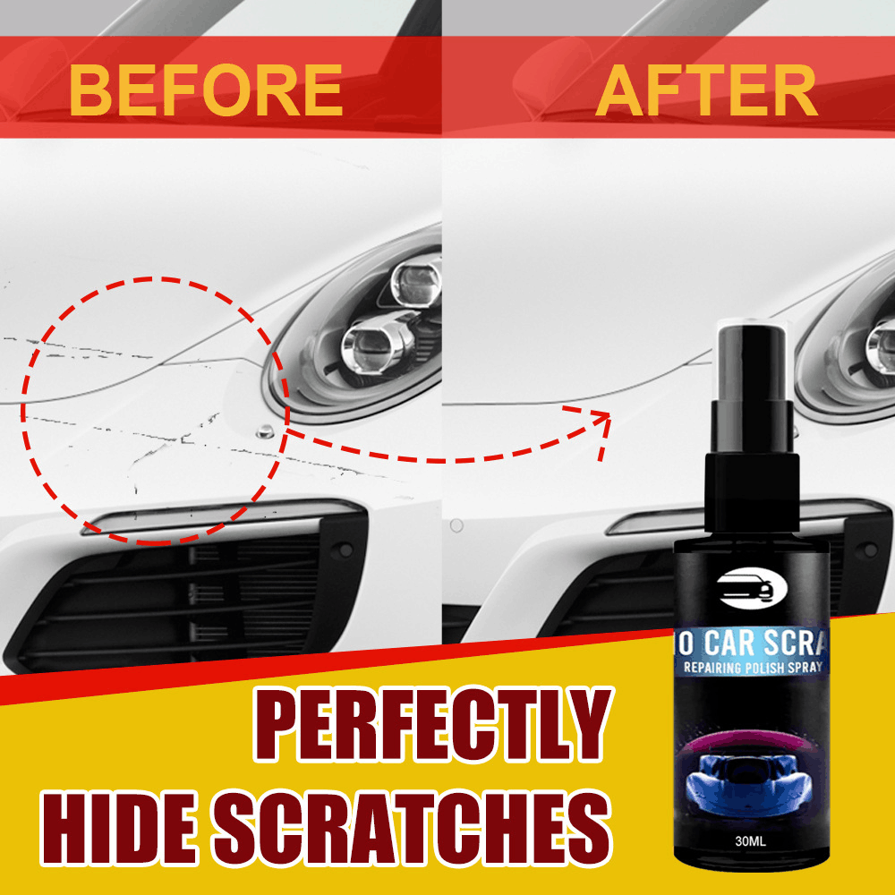 Car Scratch Repair Nano Spray, Fast Flawless Repairing Scratch