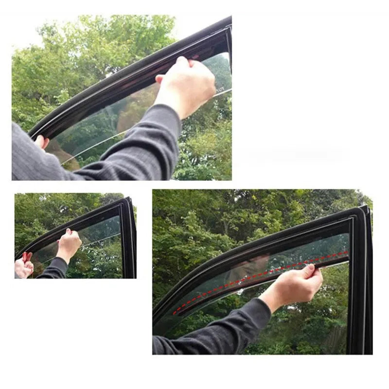 2 Pcs Universal Sunshade Car Curtain Car Side Window S