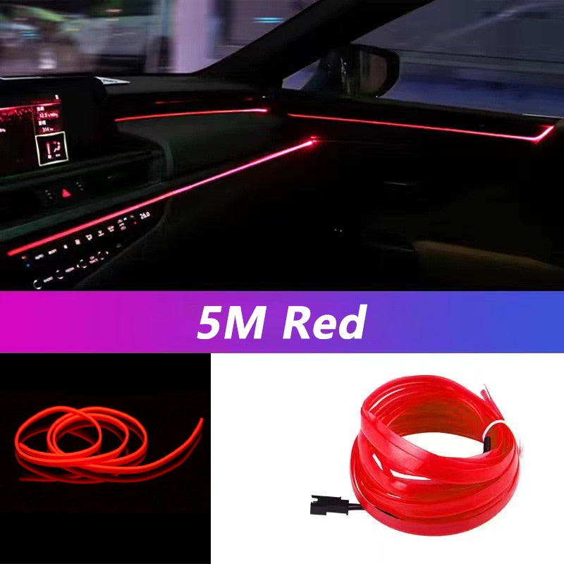5M Car Interior Led Strip Light