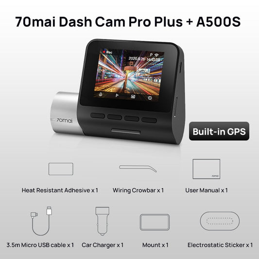 GPS Camera  70mai Dash Cam Pro