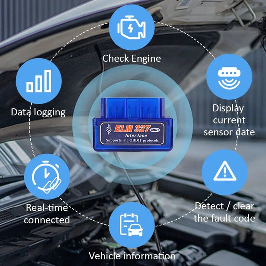 Automotive Fault Detector Universal Vehicle
