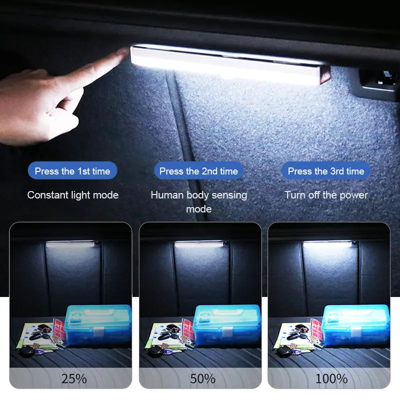 Car Sensor Light for Floor Trunk Hood