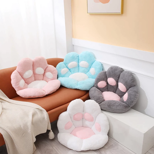 Fluffy Bear Paw Chair Cushion - ZHOFT