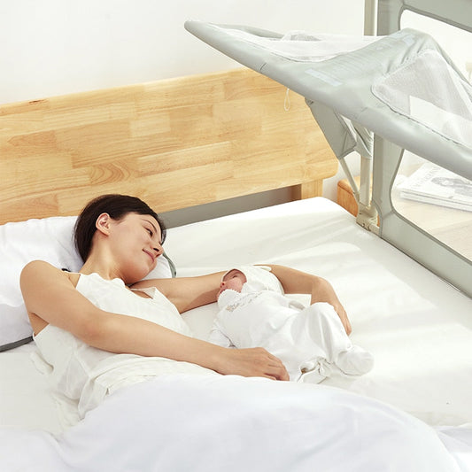 Lit bébé 3 en 1 garde-corps berceau adaptable au lit 