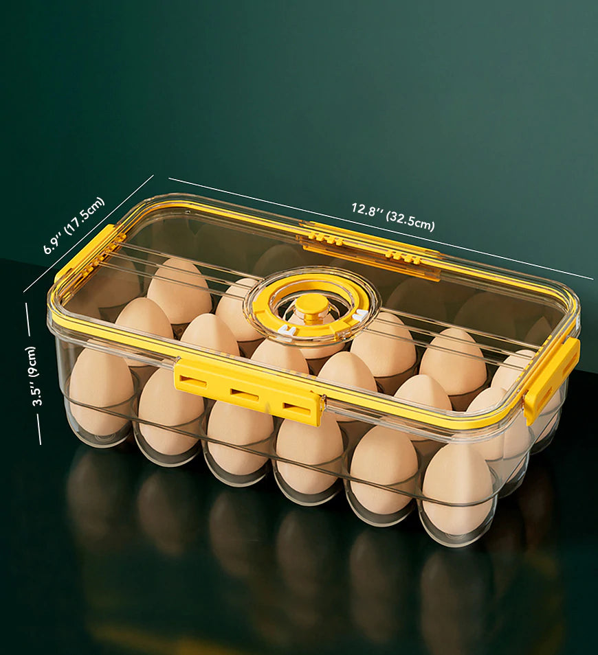 Smart Seal Timer Eggs Container - ZHOFT