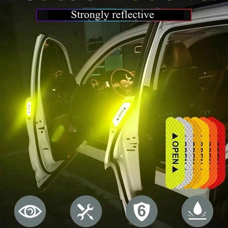 Reflective Car Door Sticker