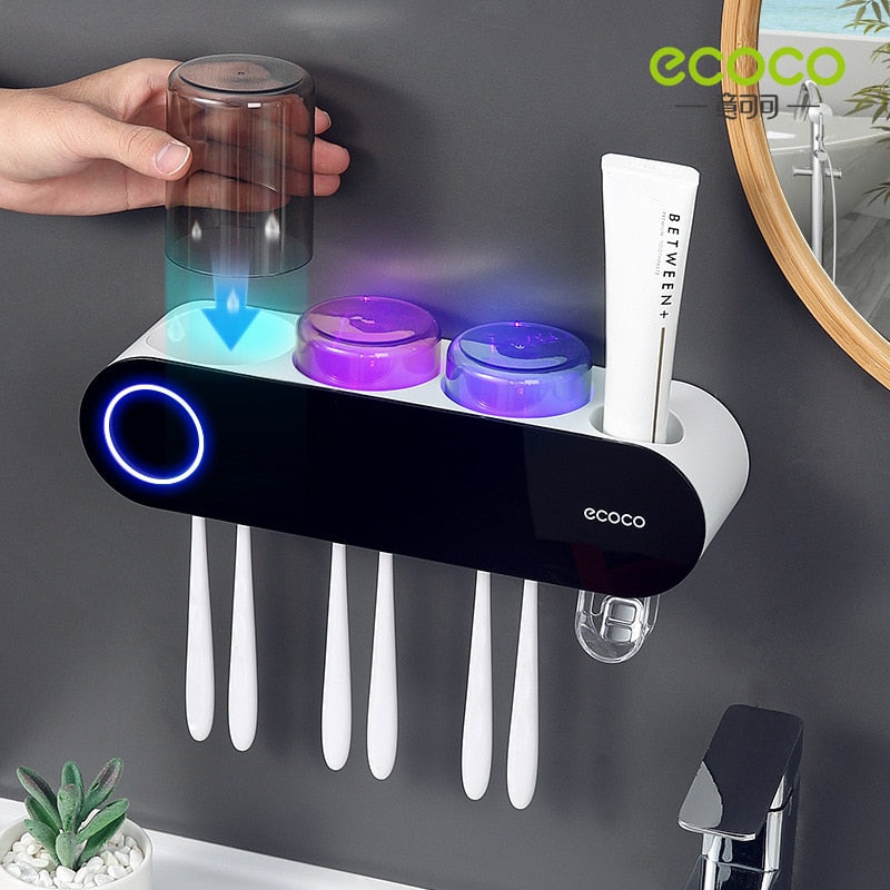 Toothbrush Holder with Sterilizer