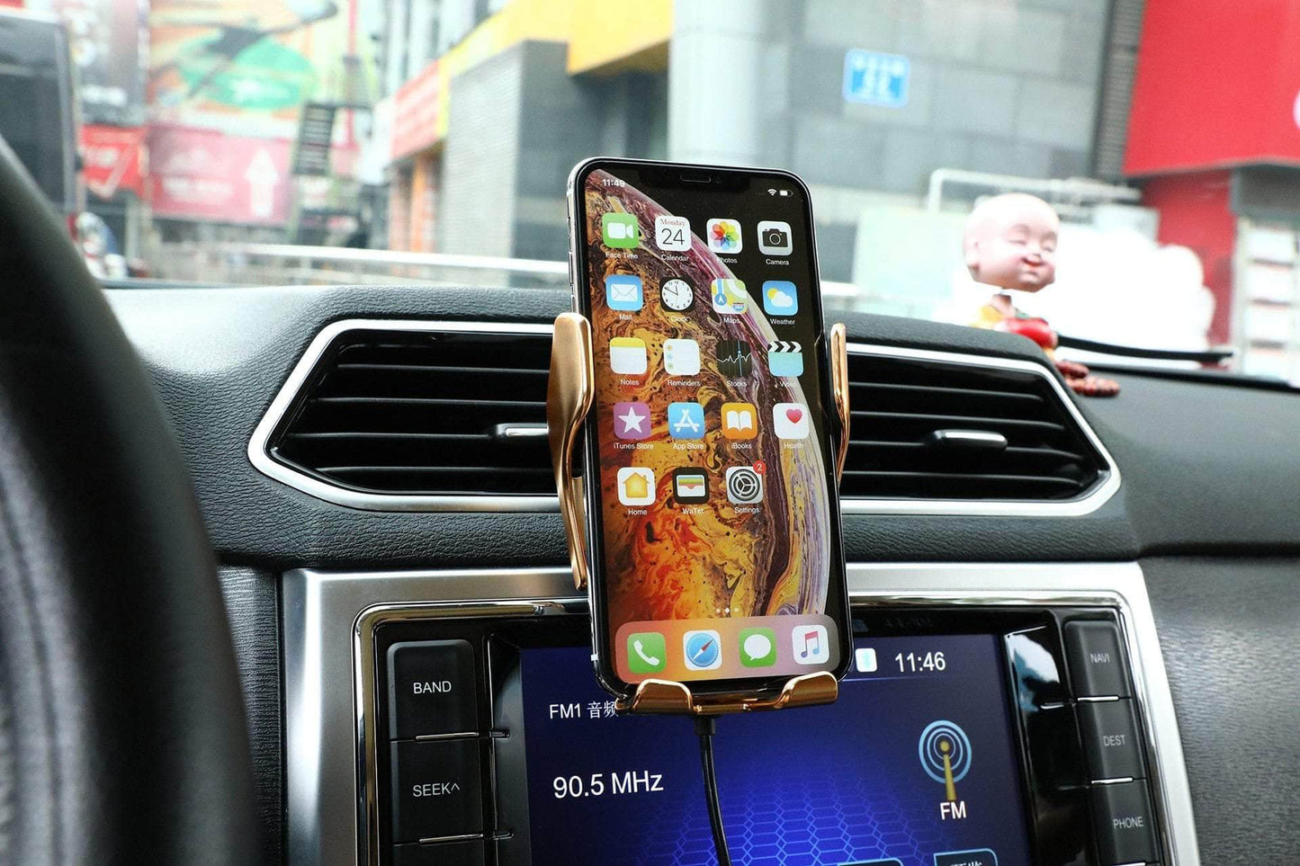Wireless Car Charger & Phone Holder