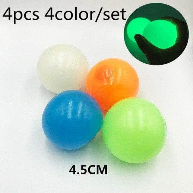 4Pcs Sticky Squash Ball