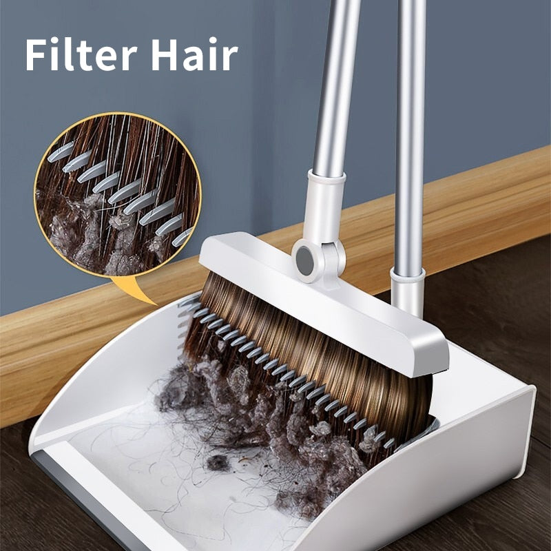Magnetic Connected Soft Comb Teeth Broom - ZHOFT