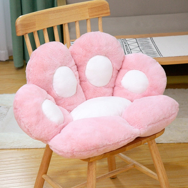Fluffy Bear Paw Chair Cushion - ZHOFT