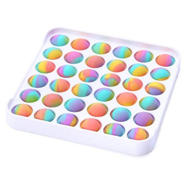 Colorful Popit Fidget Push Pops Bubble Sensory Toys