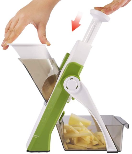 All-in-one Push Style Vegetable Chopper - ZHOFT