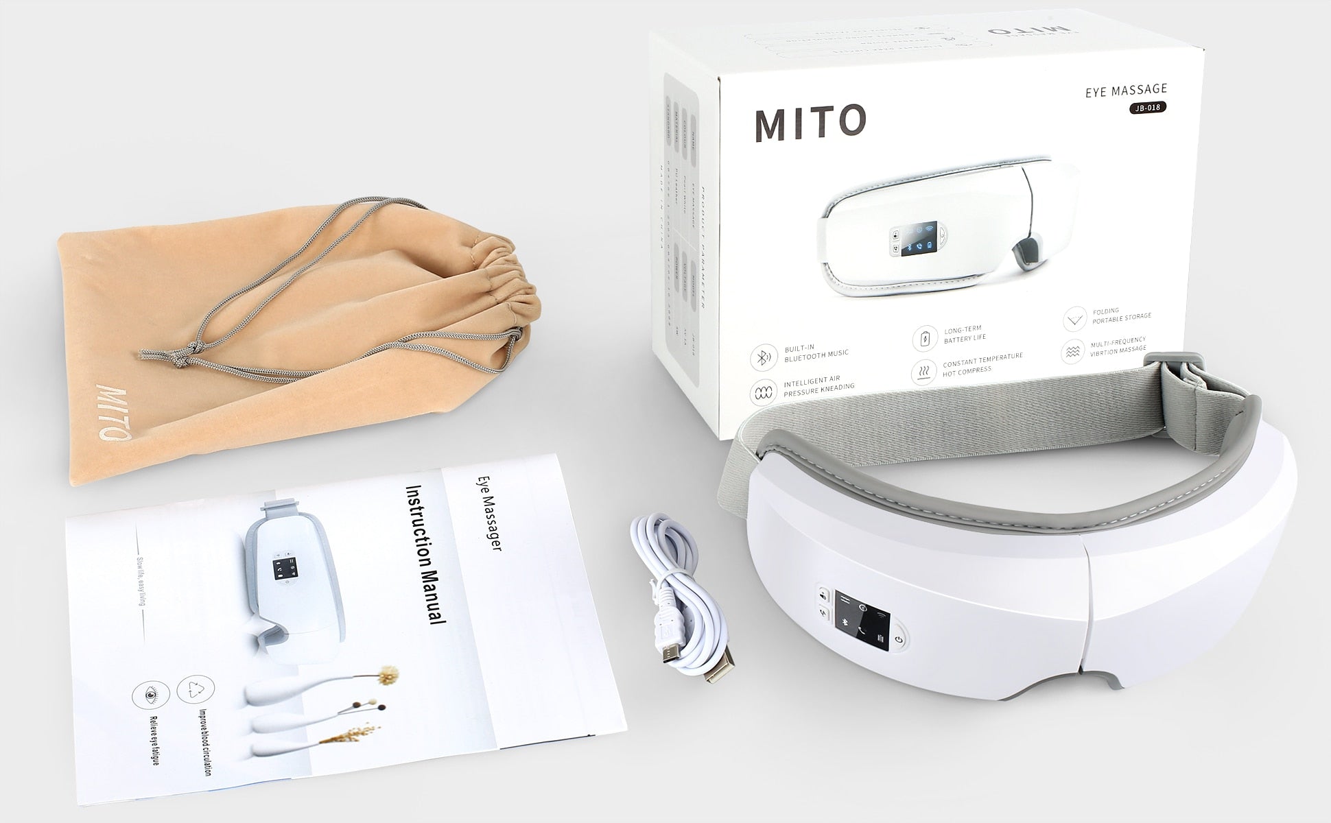 Smart Airbag Vibration Eye Massager - ZHOFT