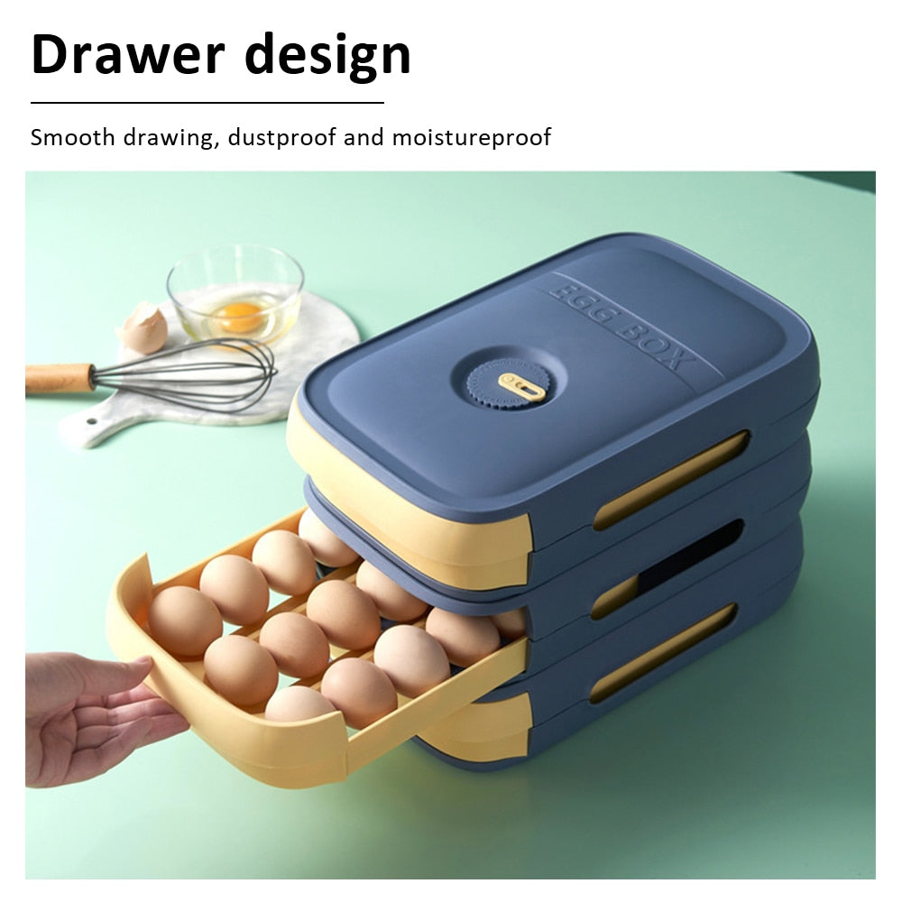 Rolling Egg Storage Drawer - ZHOFT