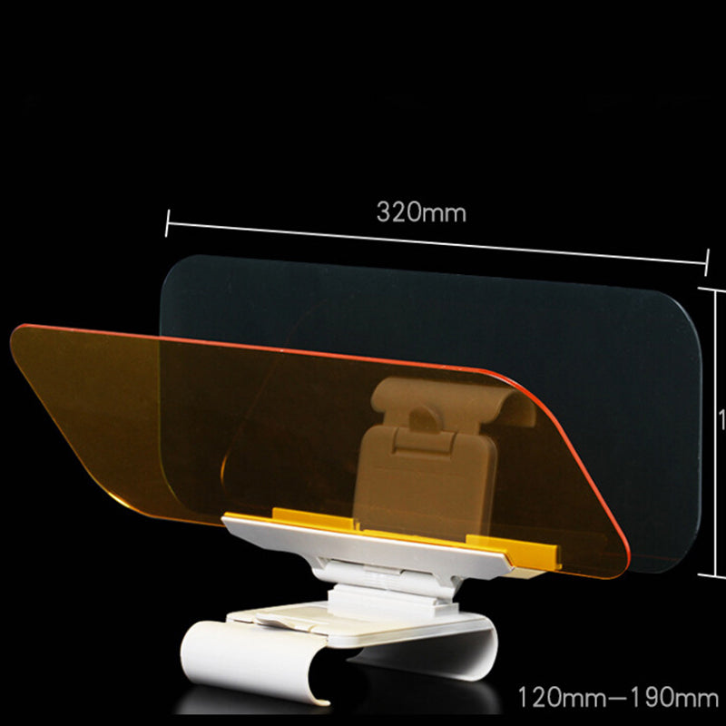 2-in-1 auto zonneklep HD anti-zonlicht oogverblindend vizier