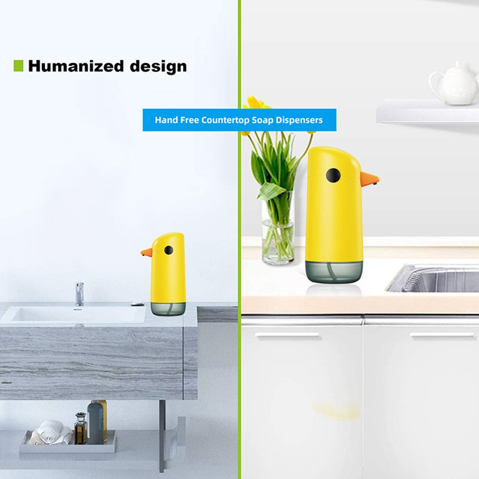 Duck Style Automatic Liquid Soap Dispenser - ZHOFT