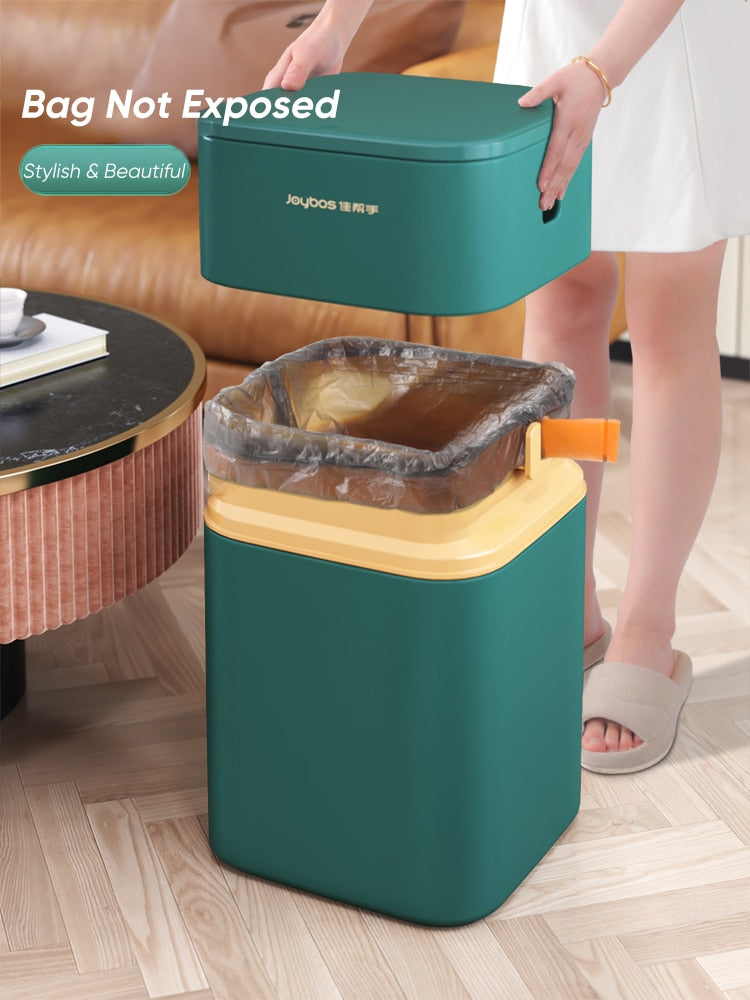 Nordic Style Self-Pack Kitchen Trash Can - ZHOFT