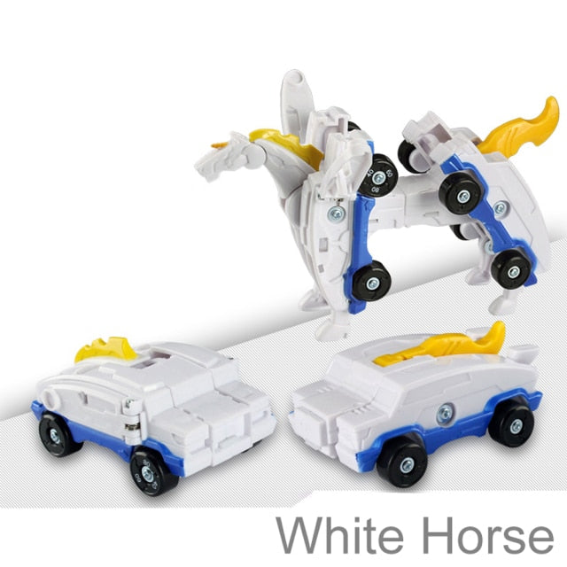Car Collide To Combine To Unicorn Toy