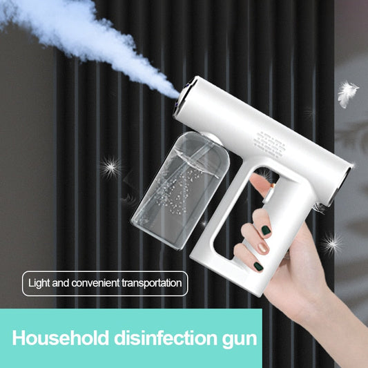 USB Rechargeable Disinfection Blue Light Nano Steam Gun - ZHOFT