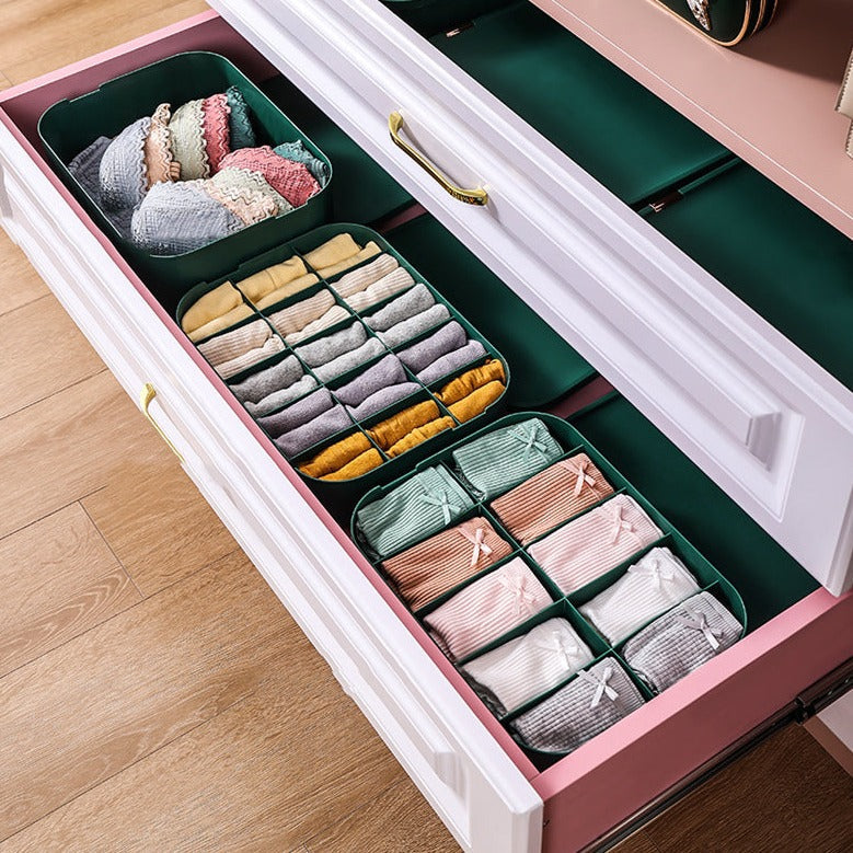 Luxury Bra Socks Tie Divider Box Closet Organizer