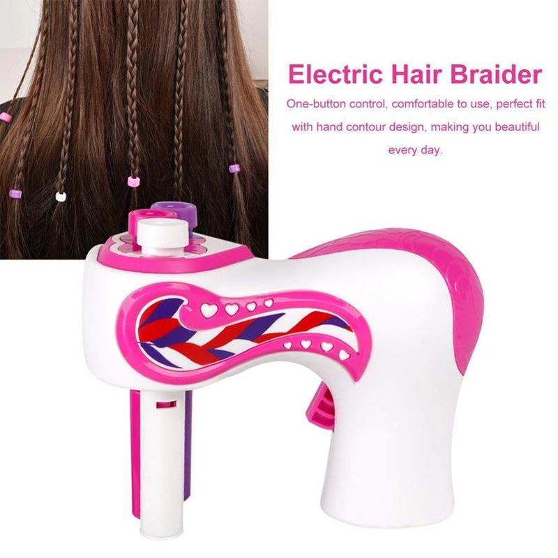 Elektrische meisjes automatische haarvlechter Haarweefmachine