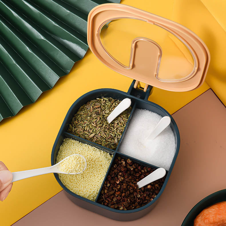 Seasoning Box With Spoons - ZHOFT