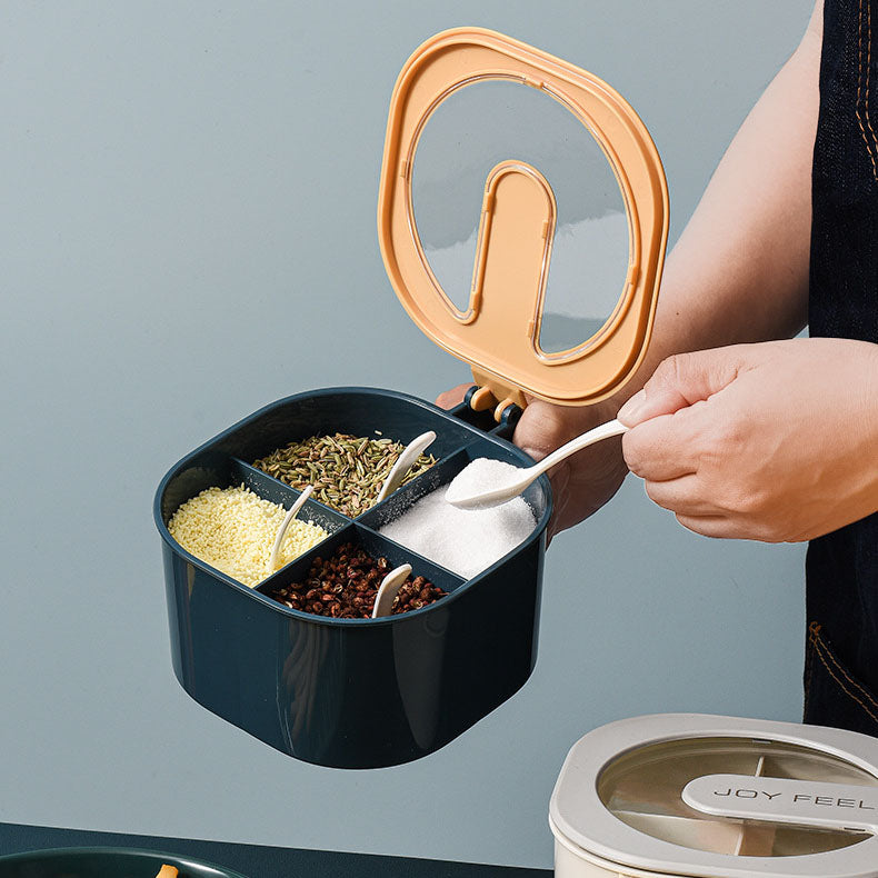Seasoning Box With Spoons - ZHOFT